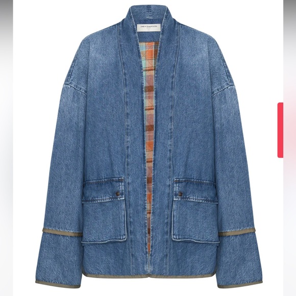 One teaspoon KIMONO DENIM QUILTED JACKET - Picture 5 of 12